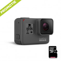 GoPro Hero 5 Black Edition + Card 64GB Gratuit, 4K, Stabilizare Video, GARANTIE! foto