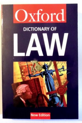 Oxford dictionary of law / edit. by Elizabeth A. Martin foto