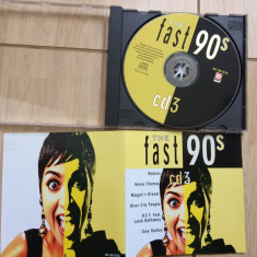 the fast 90's vol 3 compilatie cd disc hituri muzica pop rock rap hip hop vest