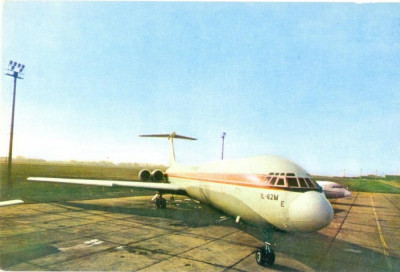 CP Z892 -TAROM -ROMANIAN AIR TRANSPORT -AVION - ILYUSHIN -IL -62 -NECIRCULATA foto