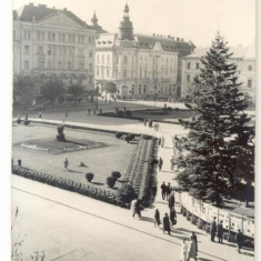 CP Z857 - CLUJ - VEDERE DIN PIATA LIBERTATII - RPR - CIRCULATA 1962