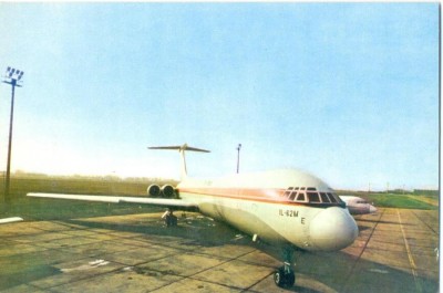 CP Z897 -TAROM -ROMANIAN AIR TRANSPORT -AVION - ILYUSHIN -IL -62 -NECIRCULATA foto