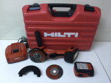 Polizor Unghiular pe Baterie Hilti AG 126-A22 Fabricație 2013