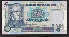 Scotia 5 Pounds Bank of Scotland 2006 foto