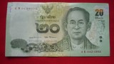 20 BAHT, BAT TAILANDA