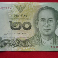 20 BAHT, BAT TAILANDA