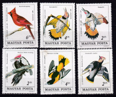 Ungaria 1985 fauna pasari MI 3760-65 MNH w47 foto