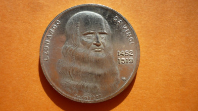 LINGOU 1 Oz LEONARDO DAVINCI fals foto