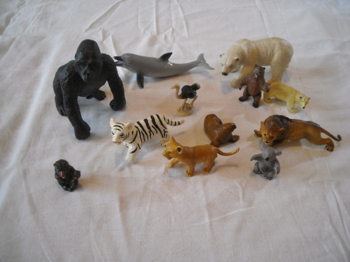 Bullyland - 12 figurine animale salbatice