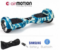 Hoverboard AirMotion Basic Splash Blue 6,5 inch foto