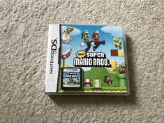 Joc Nintendo New Super Mario BROS la carcasa in limba engleza,perfect functional foto