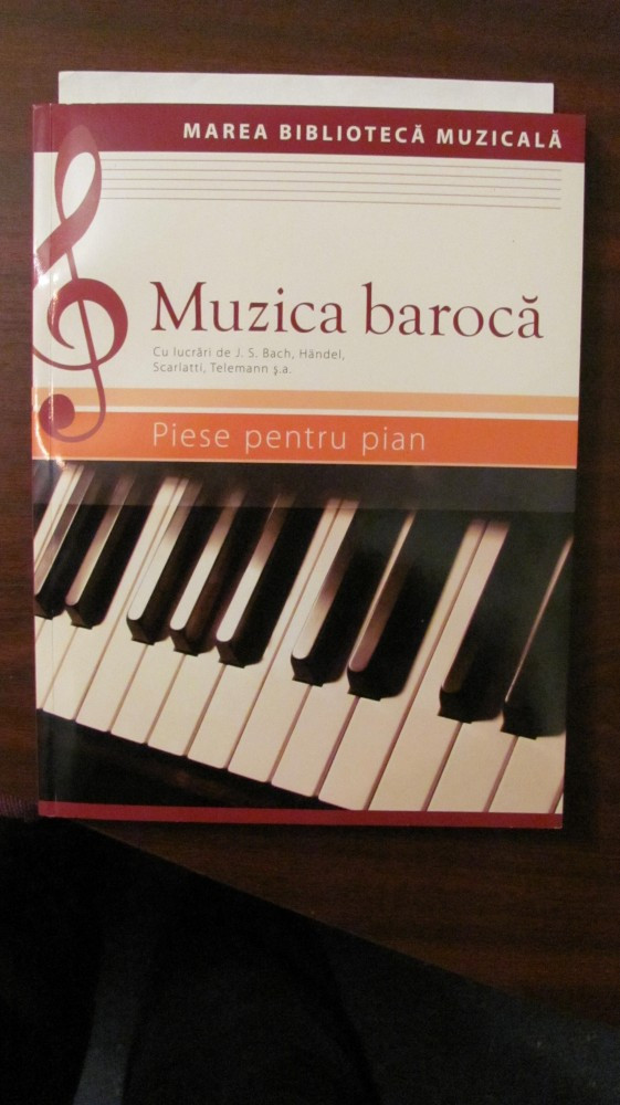 GE - Piese pentru pian / Muzica Baroca / Bach, Handel, Scarlatti, Telemann  sa | arhiva Okazii.ro