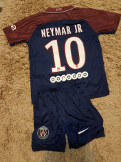 SET ECHIPAMENT NEYMAR JR. PSG SEZON 2017-2018 4-15ANI foto