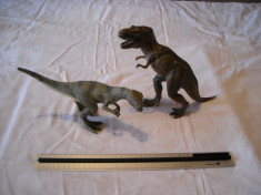 Schleich - 2 figurine dinozauri model mare - T Rex si Allosaurus foto