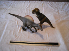 Schleich - 2 figurine dinozauri model mare - T Rex si Spinosaurus foto