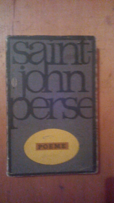 Poeme-Saint John Perse