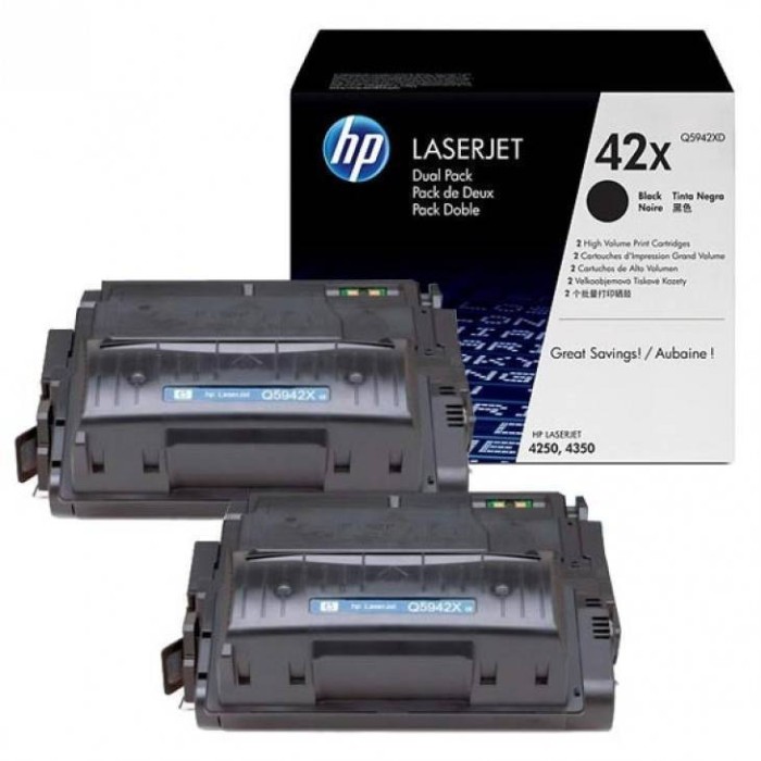 Set tonere HP Q5942XD Black Set tonere HP Q5942XD Black