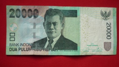 20000 RUPIAH INDONEZIA foto