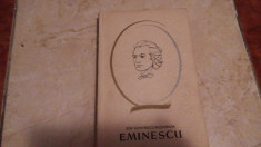 EMINESCU-ZOE DUMITRESCU-BUSULENGA foto