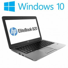 Laptop refurbished HP EliteBook 820 G1, Intel i5-4200U, 320Gb, Win 10 Home foto