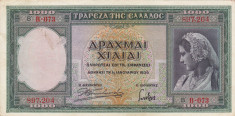 GRECIA 1.000 drahme 1939 VF+++!!! foto