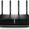 Router Wireless TP-LINK Archer C3150, Gigabit, Dual Band, 3150 Mbps, 4 Antene externe (Negru)