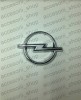 Emblema Opel Astra F, 80mm, Plastic, Argintiu