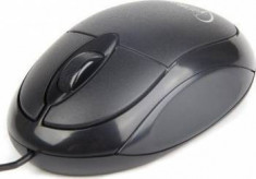 Mouse, Optical USB, black (MUS-U-01) foto