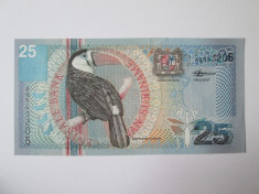 Suriname 25 Gulden 2000 UNC foto