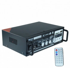 Amplificator Statie Amplificare Stereo Audio 2x30W / Bluetooth, USB, Mp3, Radio foto