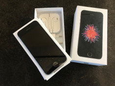 iPhone SE 32GB Space Grey NOU , neverlocked , PACHET COMPLET - 1099 LEI ! Okazie foto