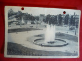 Ilustrata Bucuresti - Piata 6 Martie ( Unirii) ,circulat 1956 , perforata, Circulata, Printata