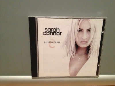 SARAH CONNOR - UNBELIEVABLE (2002/SONY/GERMANY) - ORIGINAL/ ca NOU foto