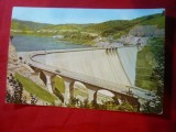 Ilustrata Bicaz - Barajul Hidrocentralei V.I.Lenin circulat 1963