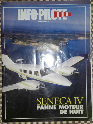 INFO-PILOT. REVISTA FRANCEZA AERONAUTICA NR. 27, 1996 foto