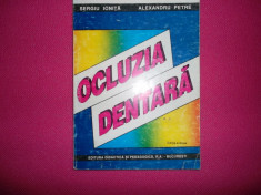Sergiu Ionita - Ocluzia Dentara ( Patologie ,tratament )* Editia A Doua - 1997 foto