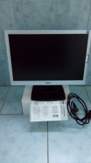 BenQ Monitor lcd 19 inch, sistem reglaj display, stare f. buna. foto