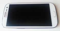 Display cu touchscreen Samsung S3 - DEFECT foto