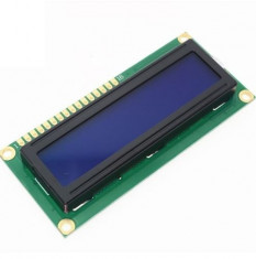 Display albastru LCD 1602 16x2 controller HD44780/ arduino foto