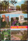 CPI (B9609) CARTE POSTALA - ORADEA. BAILE FELIX, MOZAIC, Circulata, Fotografie