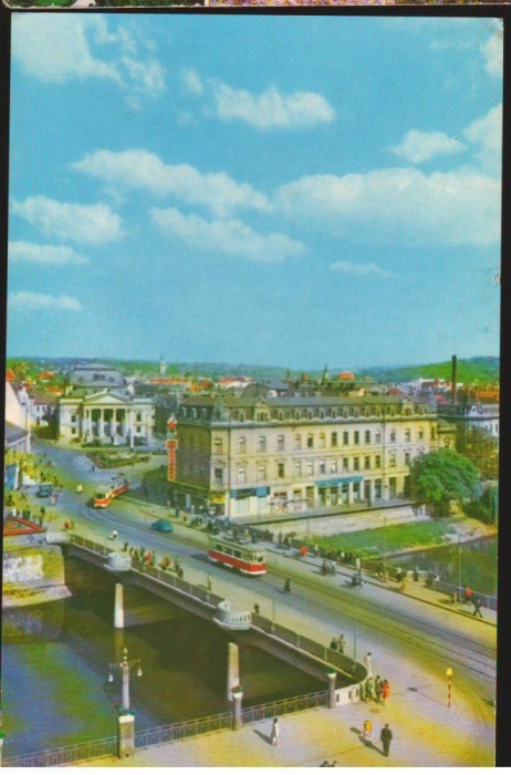CPI (B9610) CARTE POSTALA - ORADEA. VEDERE SPRE TEATRUL DE STAT