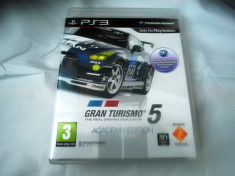 Joc Gran Turismo 5 Academy Edition, PS3, original! Alte sute de jocuri! foto