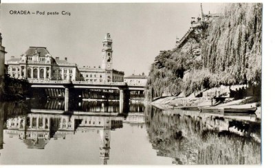 CP Z1080 -ORADEA -POD PESTE CRIS -RPR -NECIRCULATA foto