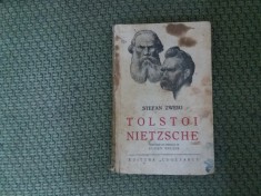 STEFAN ZWEIG - TOLSTOI NIETZSCHE foto