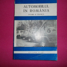 Automobilul din Romania (istorie si tehnica) ioan tatar