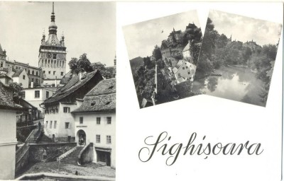 CP Z1099 -SIGHISOARA -RPR -CIRCULATA 1961 foto