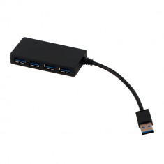 Hub cu 4 porturi USB 3.0 pentru PC / laptop foto