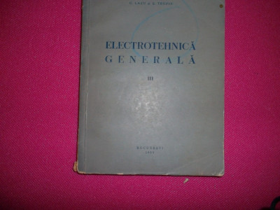 Electrotehnica Generala foto