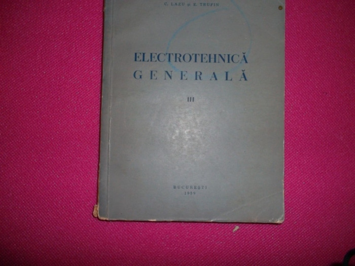 Electrotehnica Generala