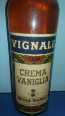 Liquore vechi NICOLA VIGNALE - Crema Vaniglia anii &amp;#039;50-&amp;#039;60 foto
